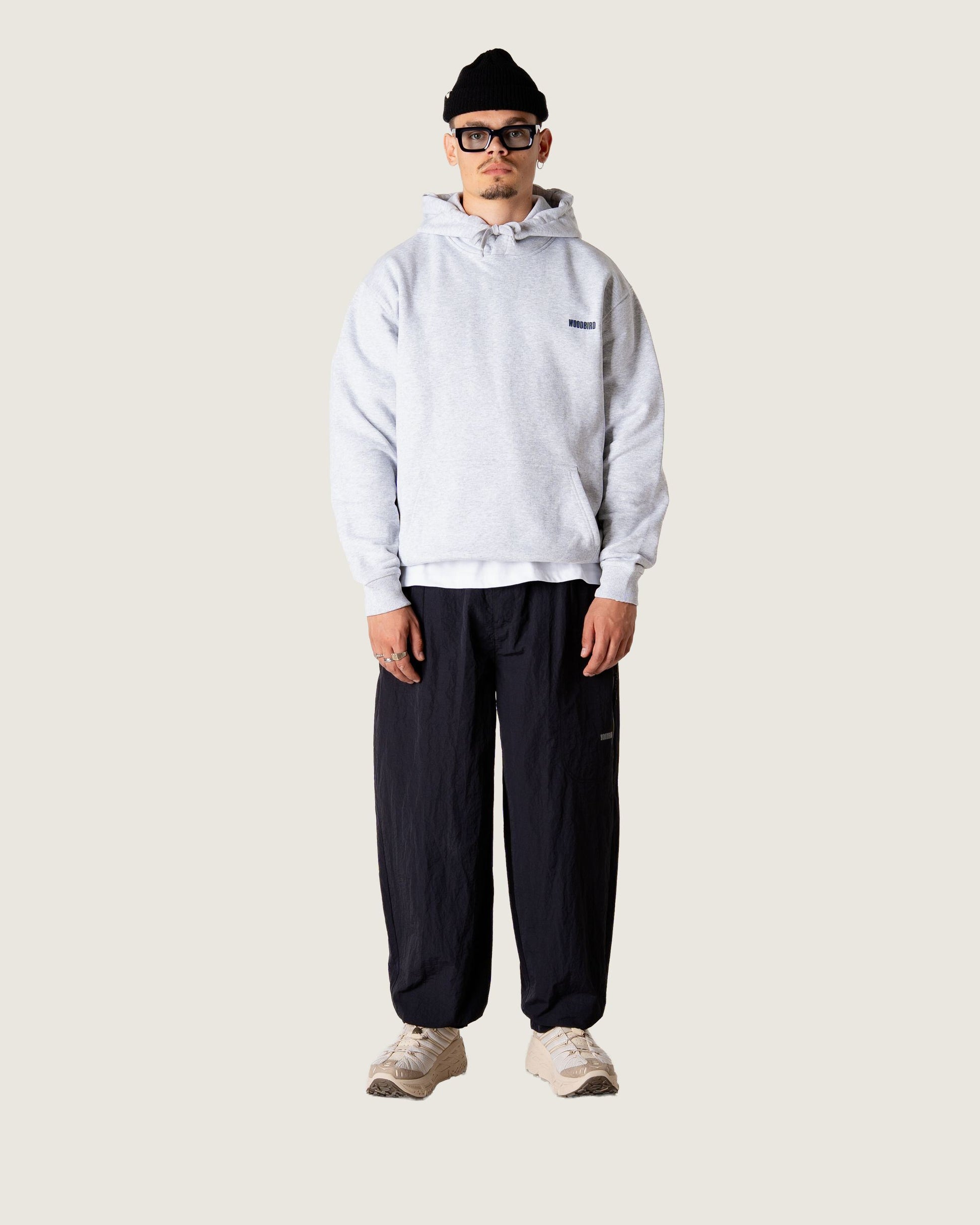 Woodbird WBPacs Home Hoodie Sweats Snow Melange