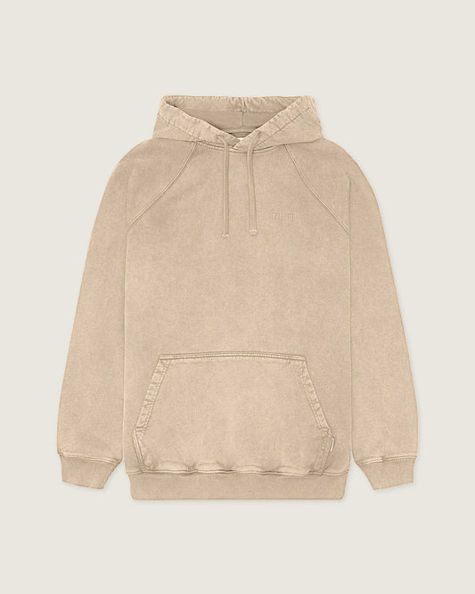 Woodbird WBPaw Washed Hoodie Sweats Light Sand