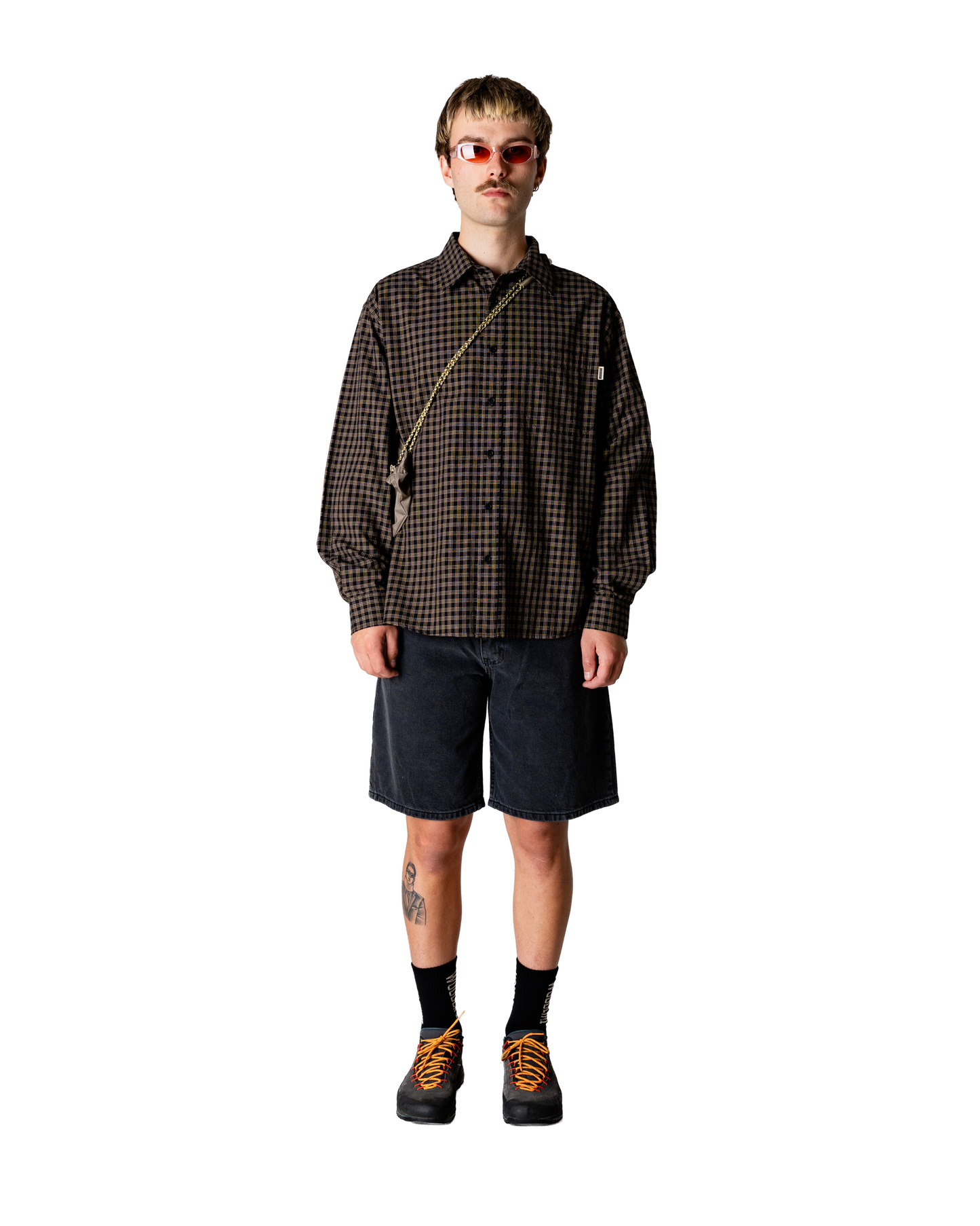 Woodbird WBRami Crow Shorts Shorts Black Vintage