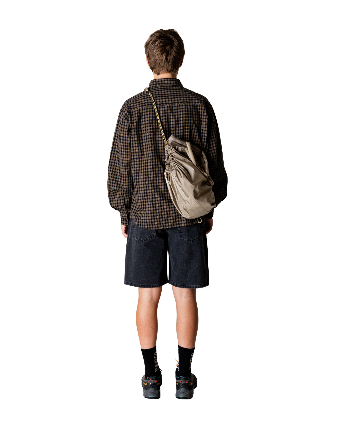Woodbird WBRami Crow Shorts Shorts Black Vintage