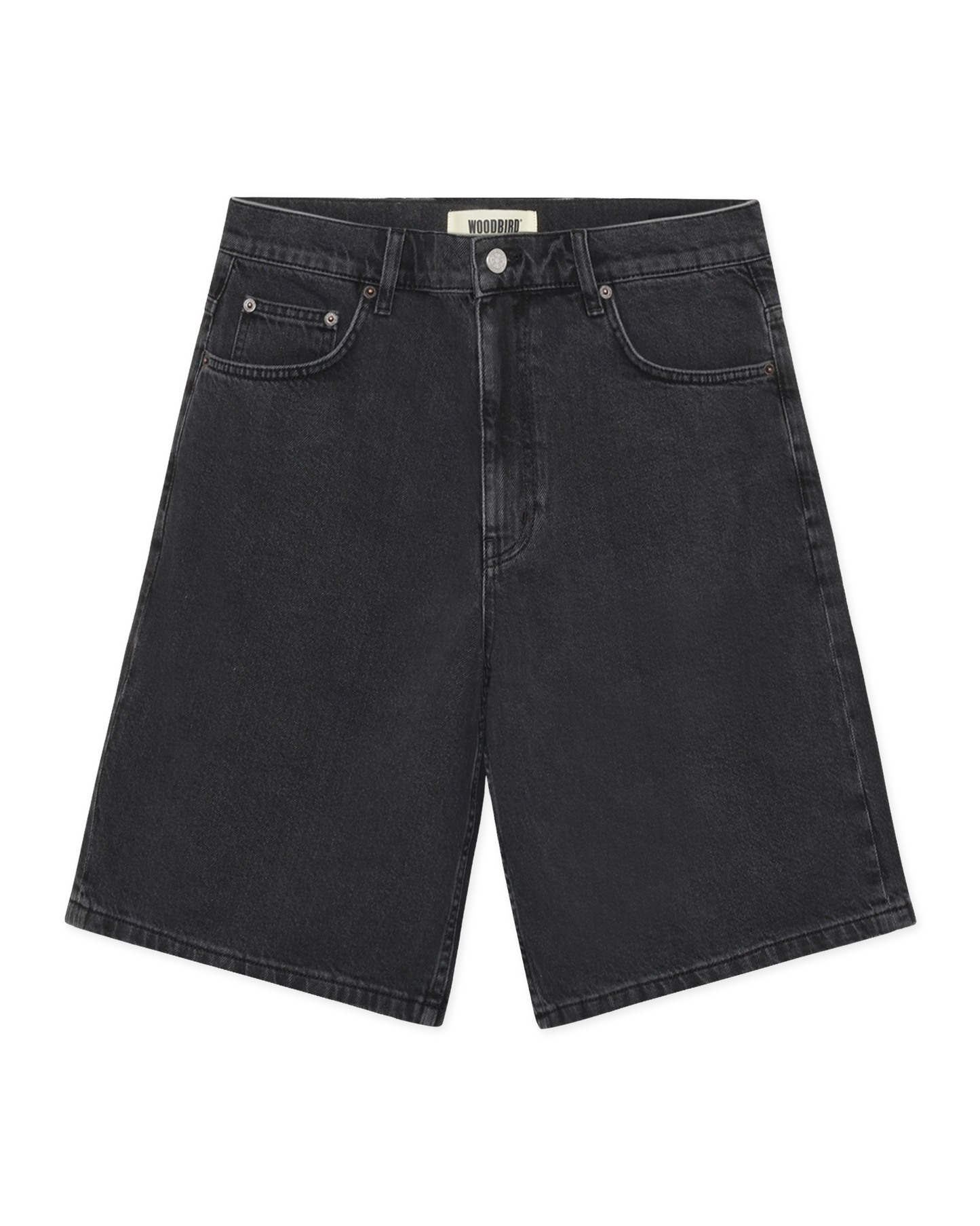 Woodbird WBRami Crow Shorts Shorts Black Vintage
