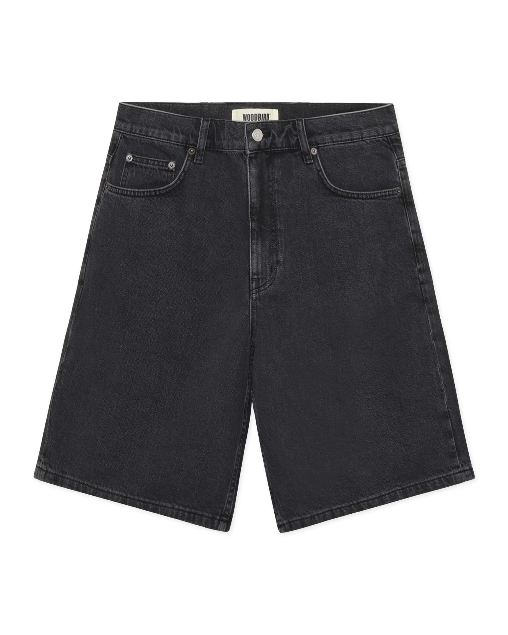 Woodbird WBRami Crow Shorts Shorts Black Vintage