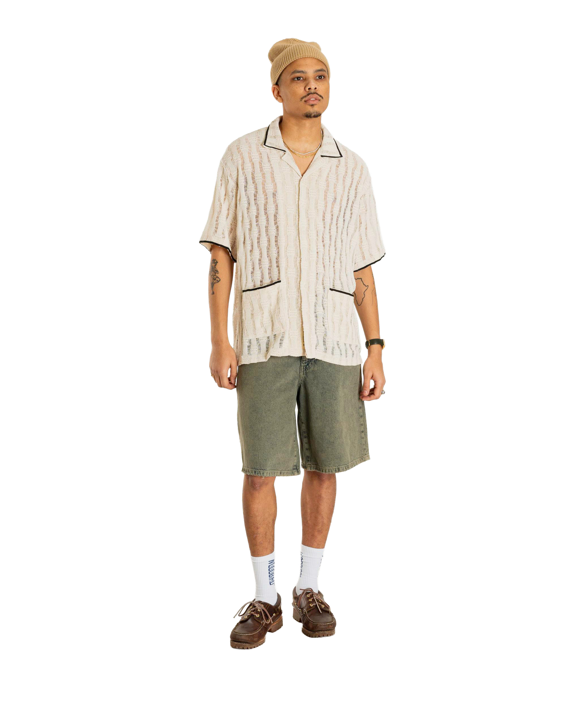 Woodbird WBRami Dirt Shorts Shorts Dark Green