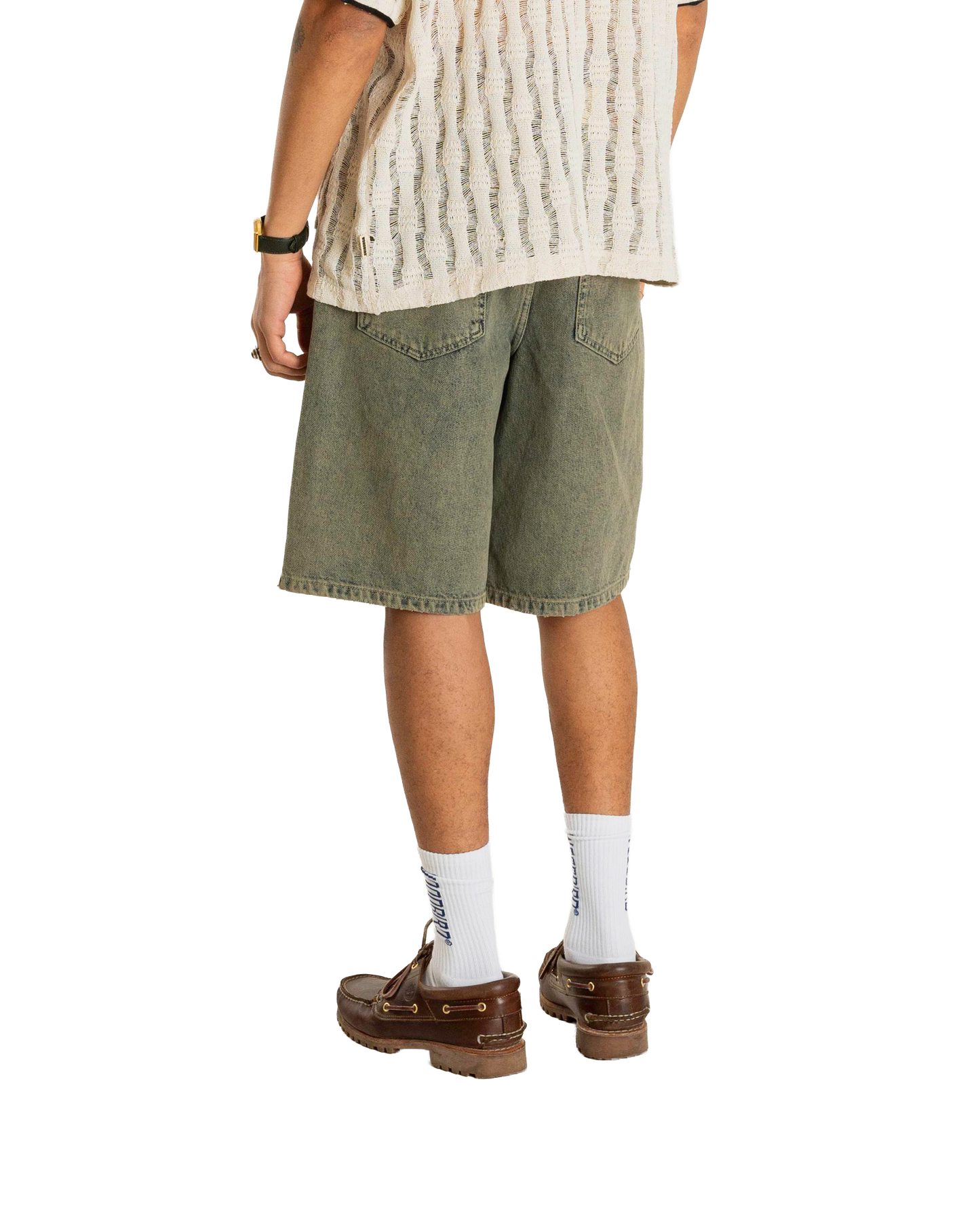 Woodbird WBRami Dirt Shorts Shorts Dark Green