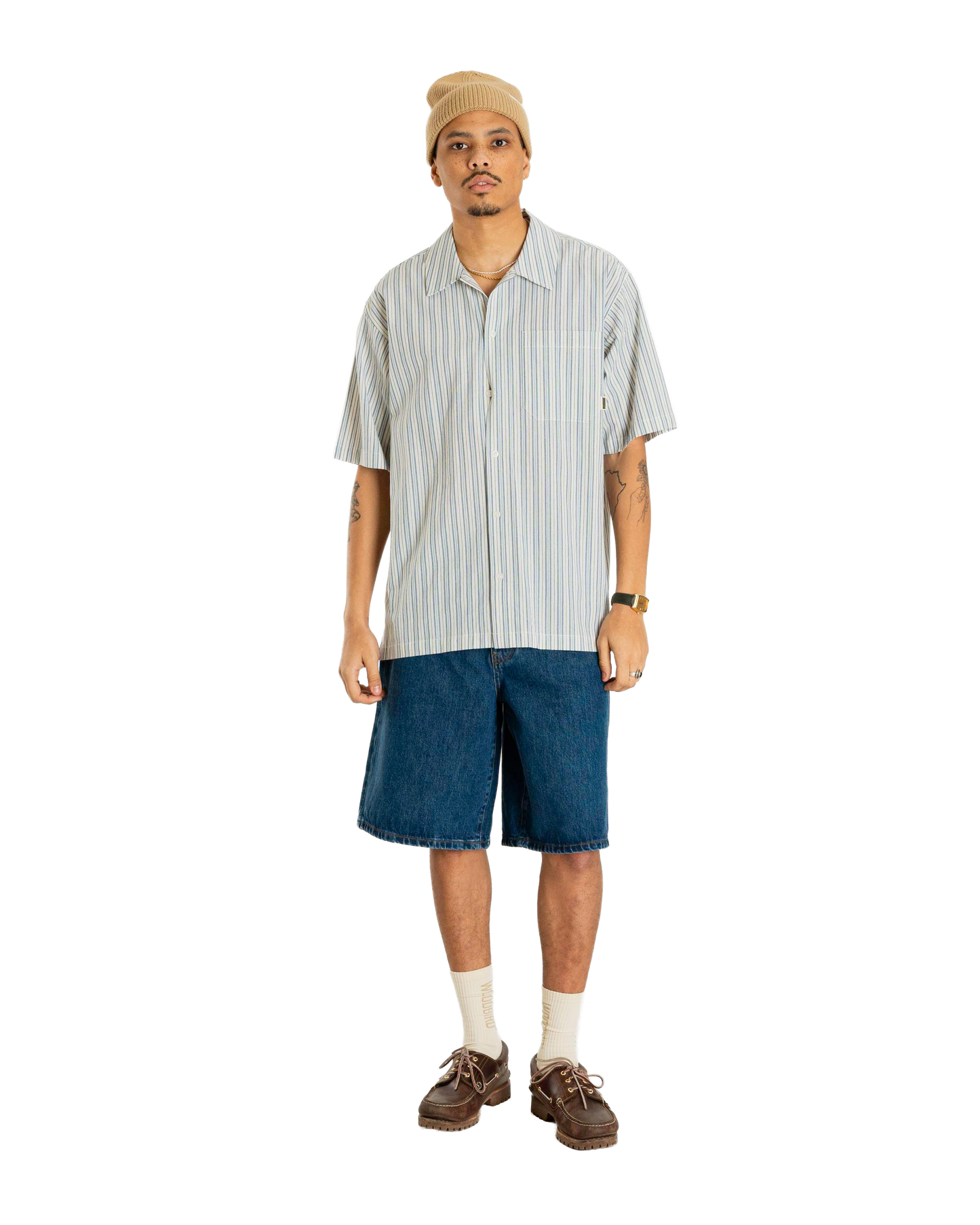 Woodbird WBRami Stone Shorts Shorts Blue
