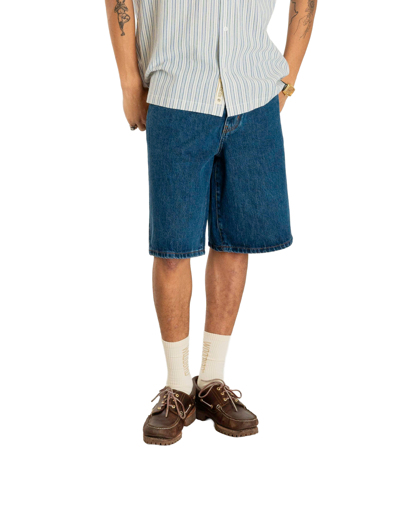 Woodbird WBRami Stone Shorts Shorts Blue