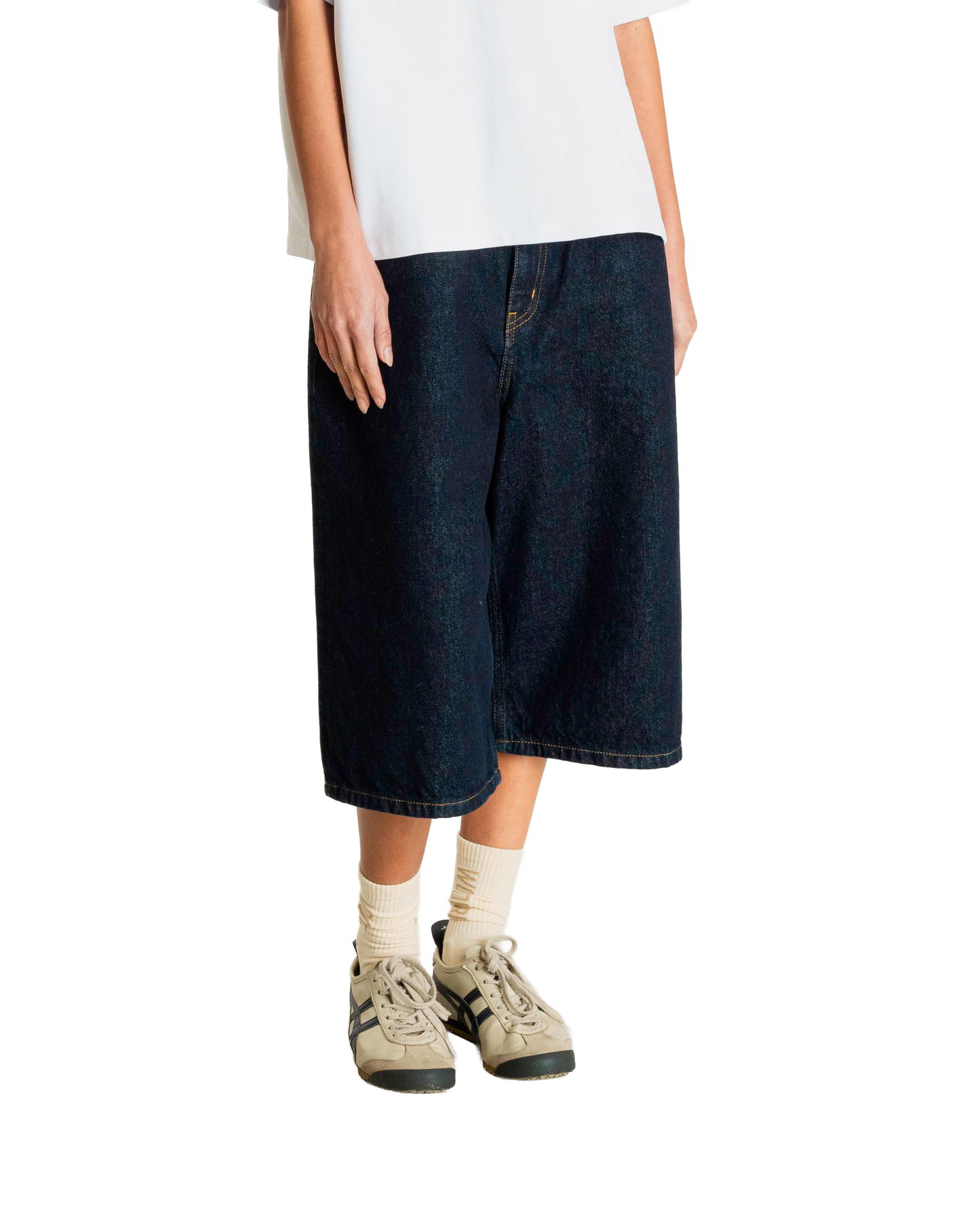 Woodbird Female WBShan Bermuda Shorts Shorts Dark Blue
