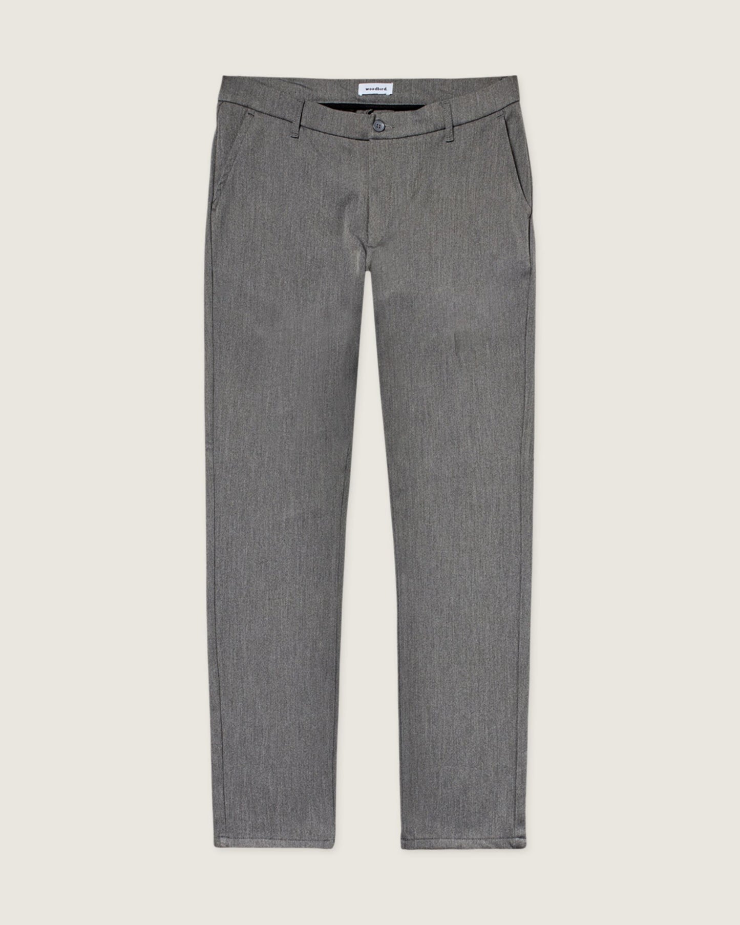 Woodbird WBSteffen Twill Pant Pants Light Grey