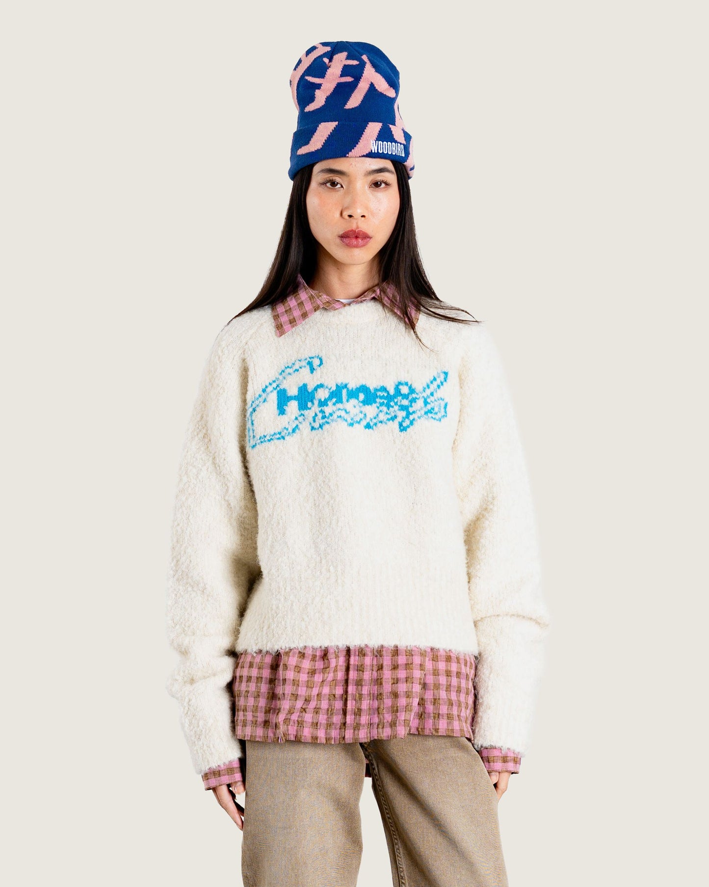 Woodbird Female WBTabi Teddy Knit Knits Off White