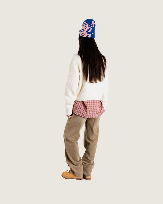 Woodbird Female WBTabi Teddy Knit Knits Off White