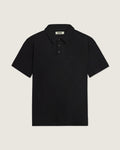 WBTao Knitted Polo - Black