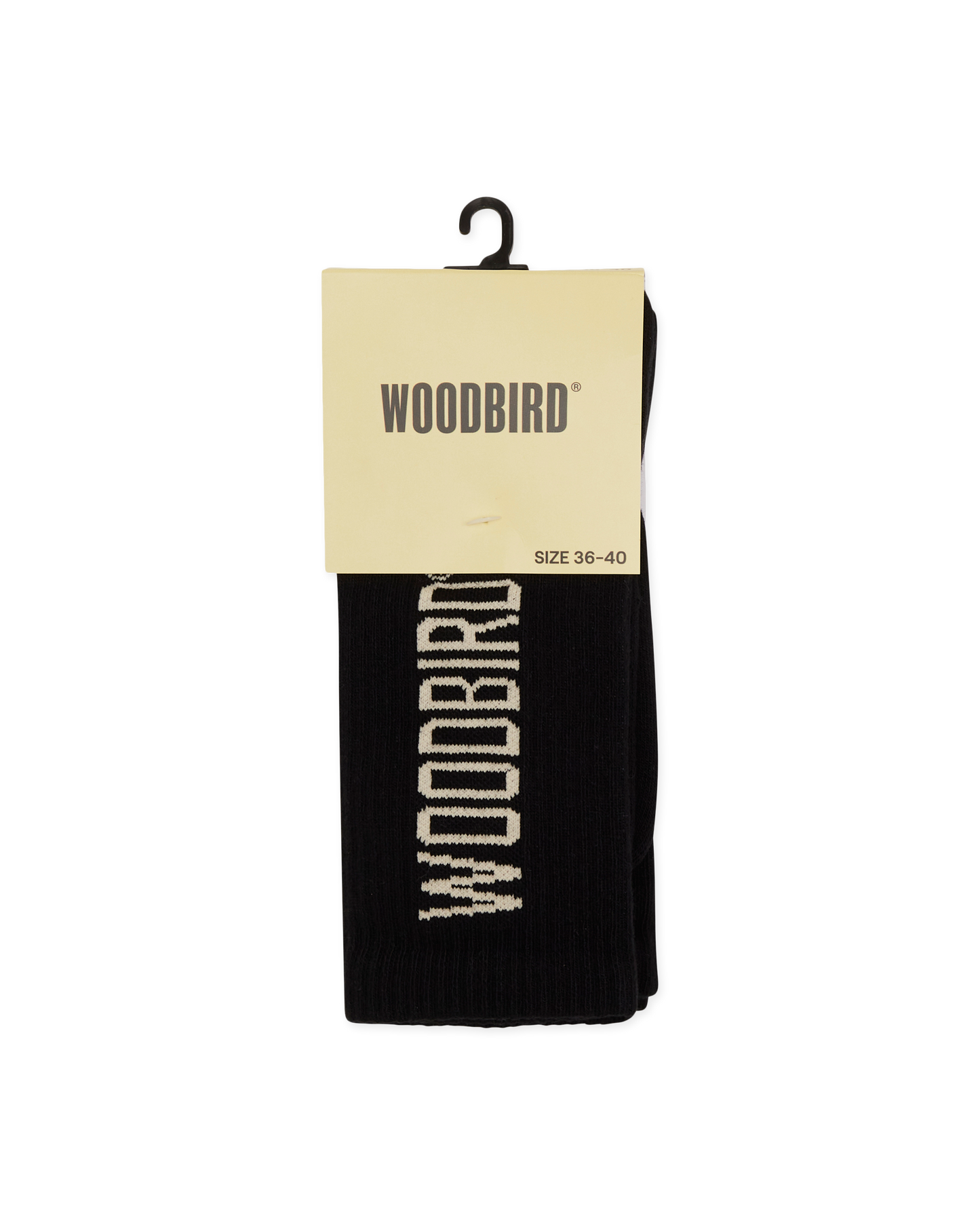 Woodbird WBTennis Logo Socks 2 pack Accessories Black