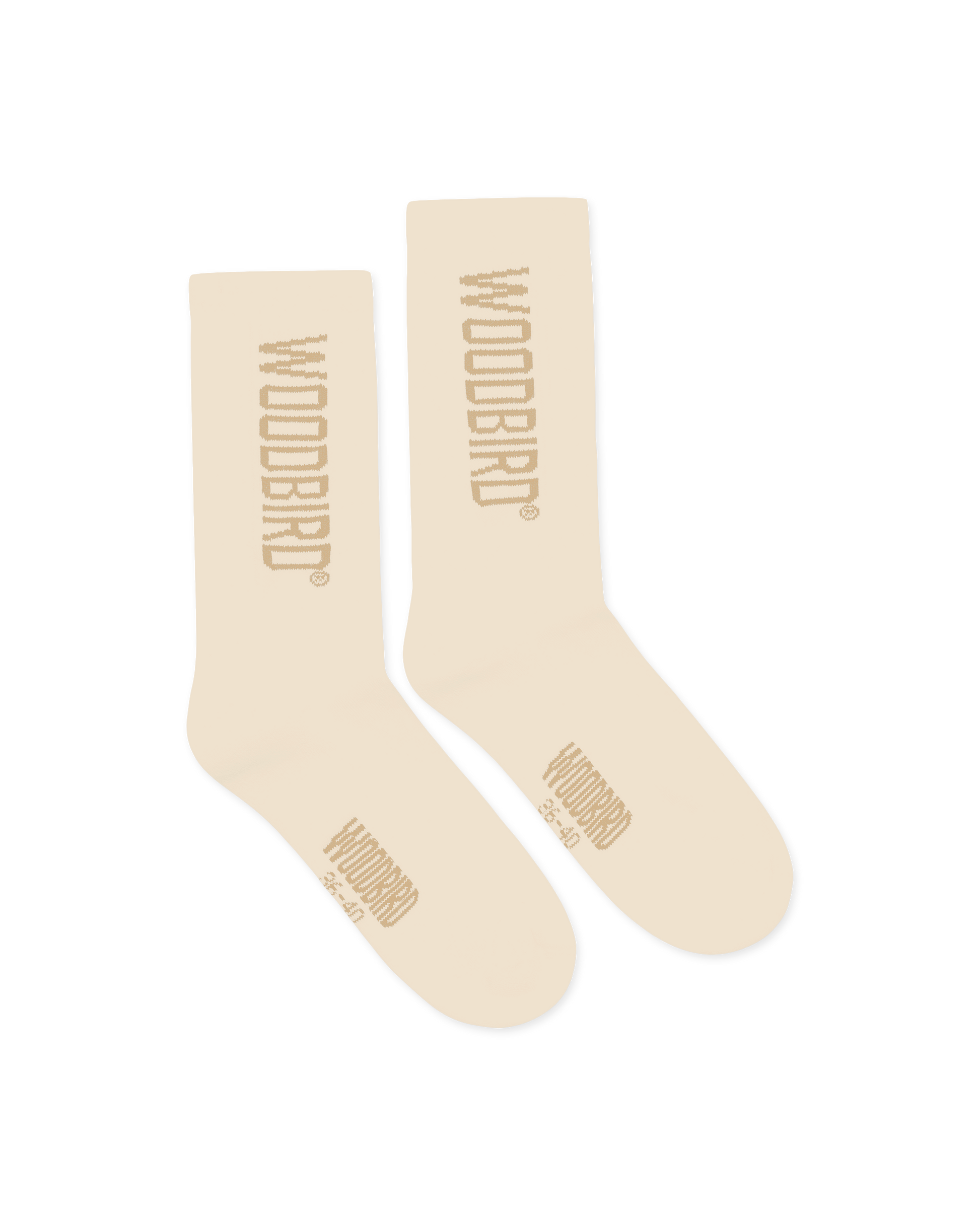 Woodbird WBTennis Logo Socks 2 pack Accessories Off White