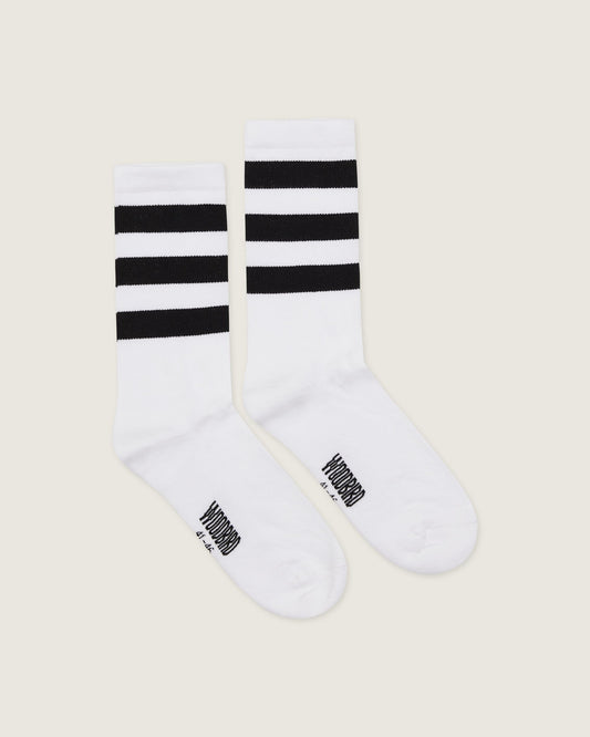 Woodbird WBTennis Socks 2 pack Accessories White-Black