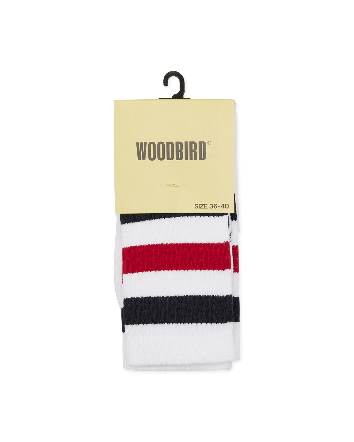 Woodbird WBTennis Socks 2 pack Accessories White-Navy-Red