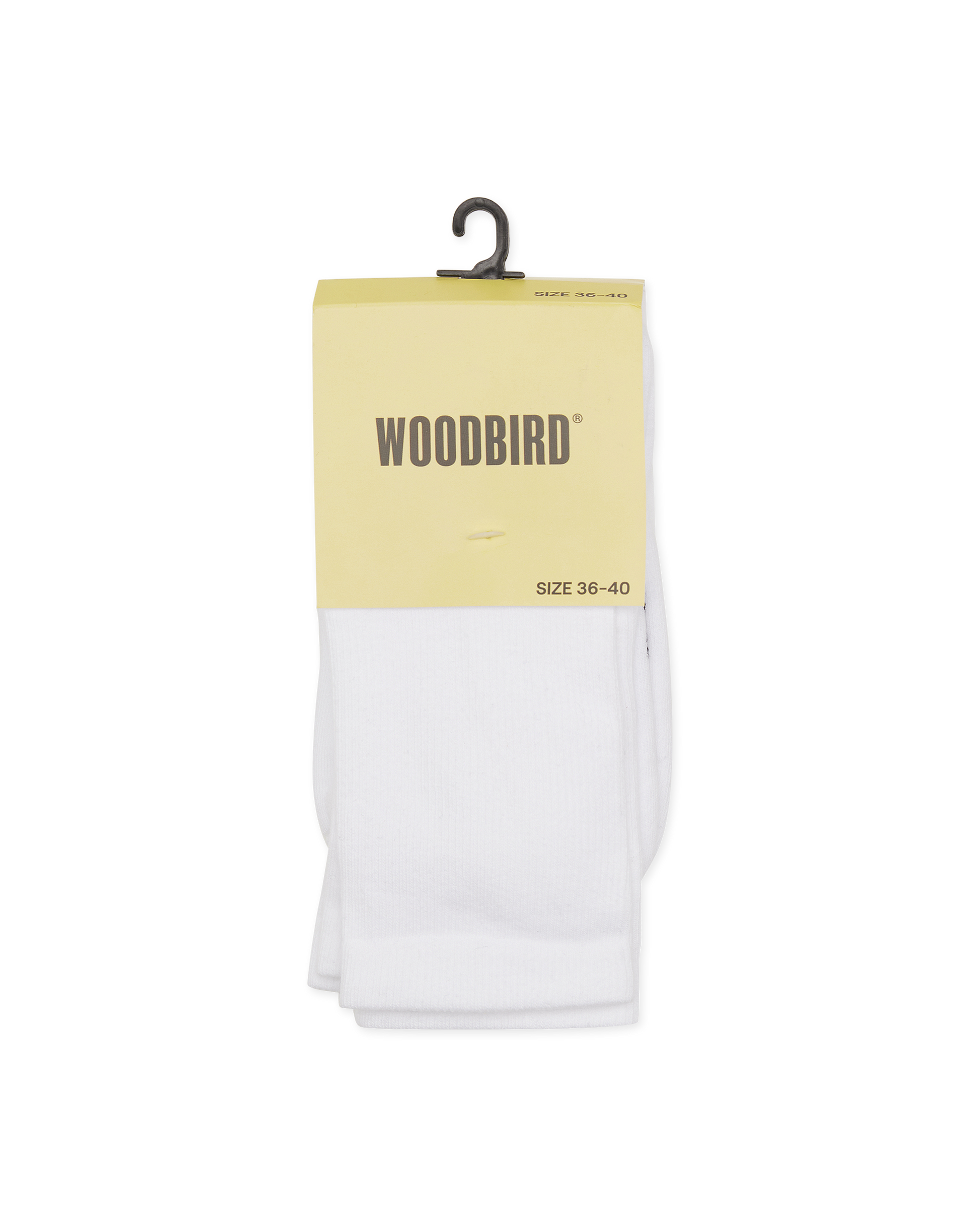 Woodbird WBTennis Socks 2 pack Accessories White