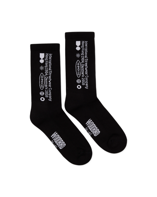 Woodbird WBTennis Tech Socks 2 Pack Accessories Black