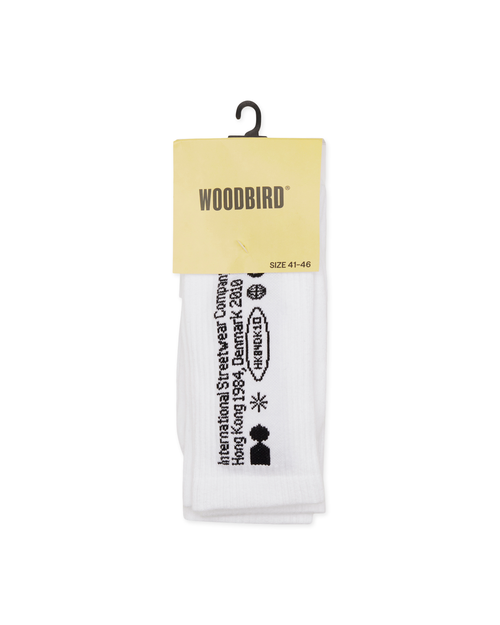Woodbird WBTennis Tech Socks 2 Pack Accessories White