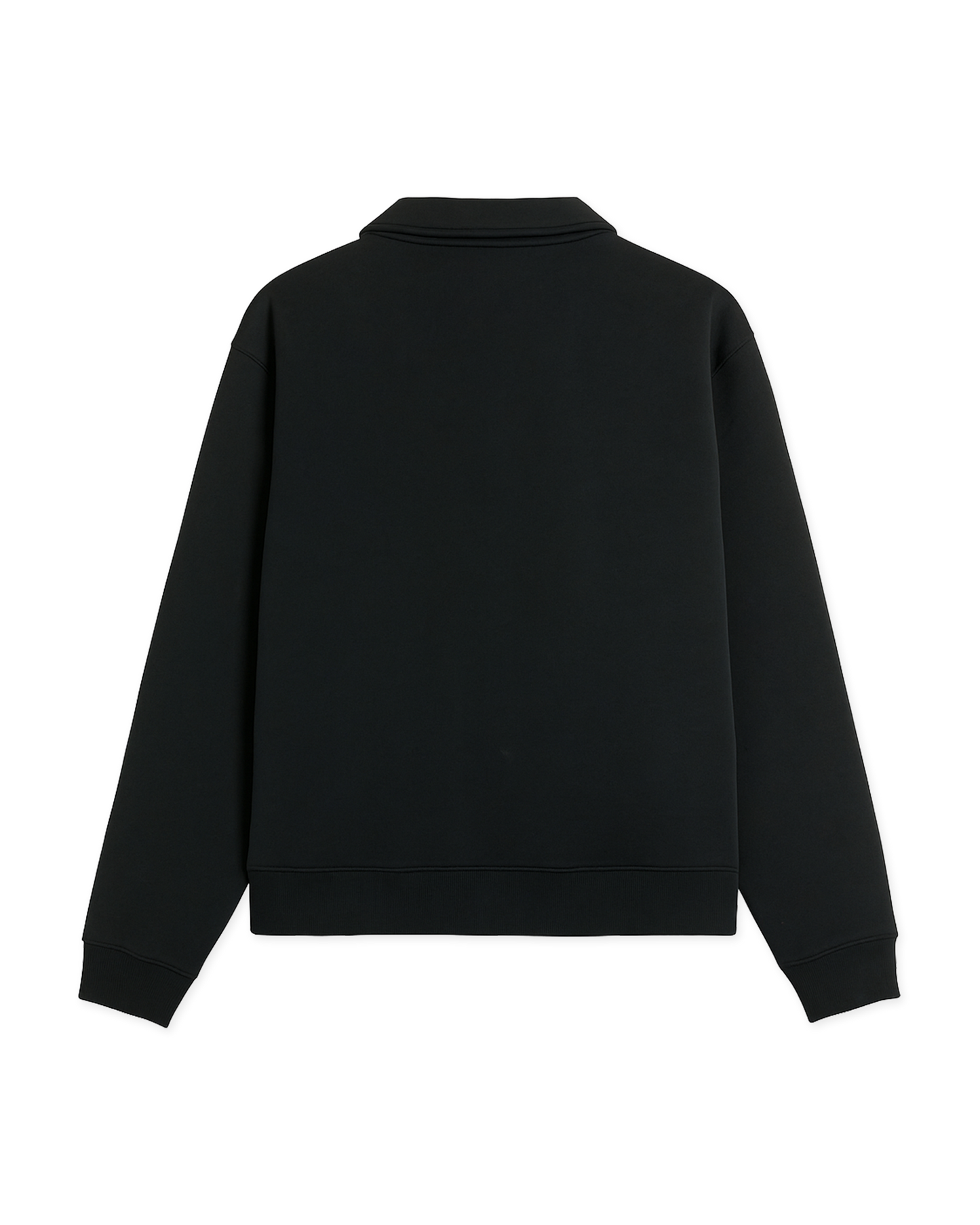 Woodbird WBTom Full Zip Polo Sweats Black