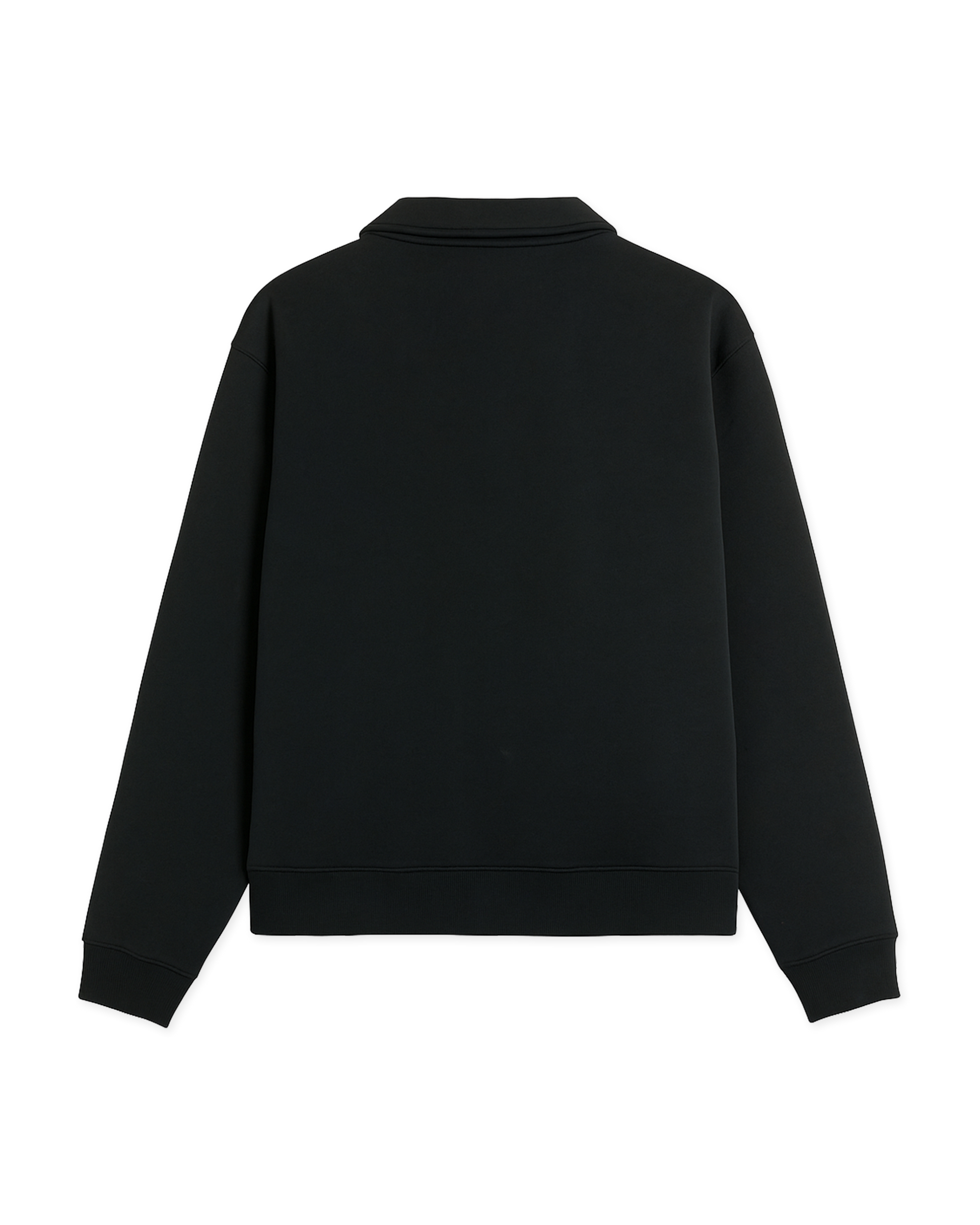 Woodbird WBTom Full Zip Polo Sweats Black