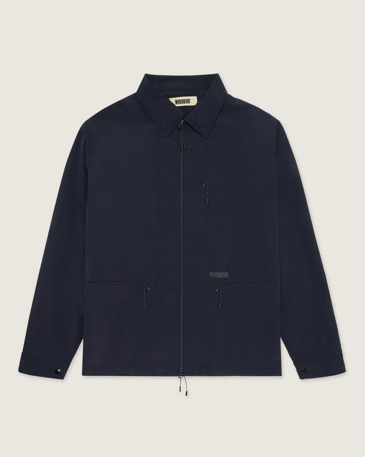 Woodbird WBTreck Sport Shirt Shirts Navy