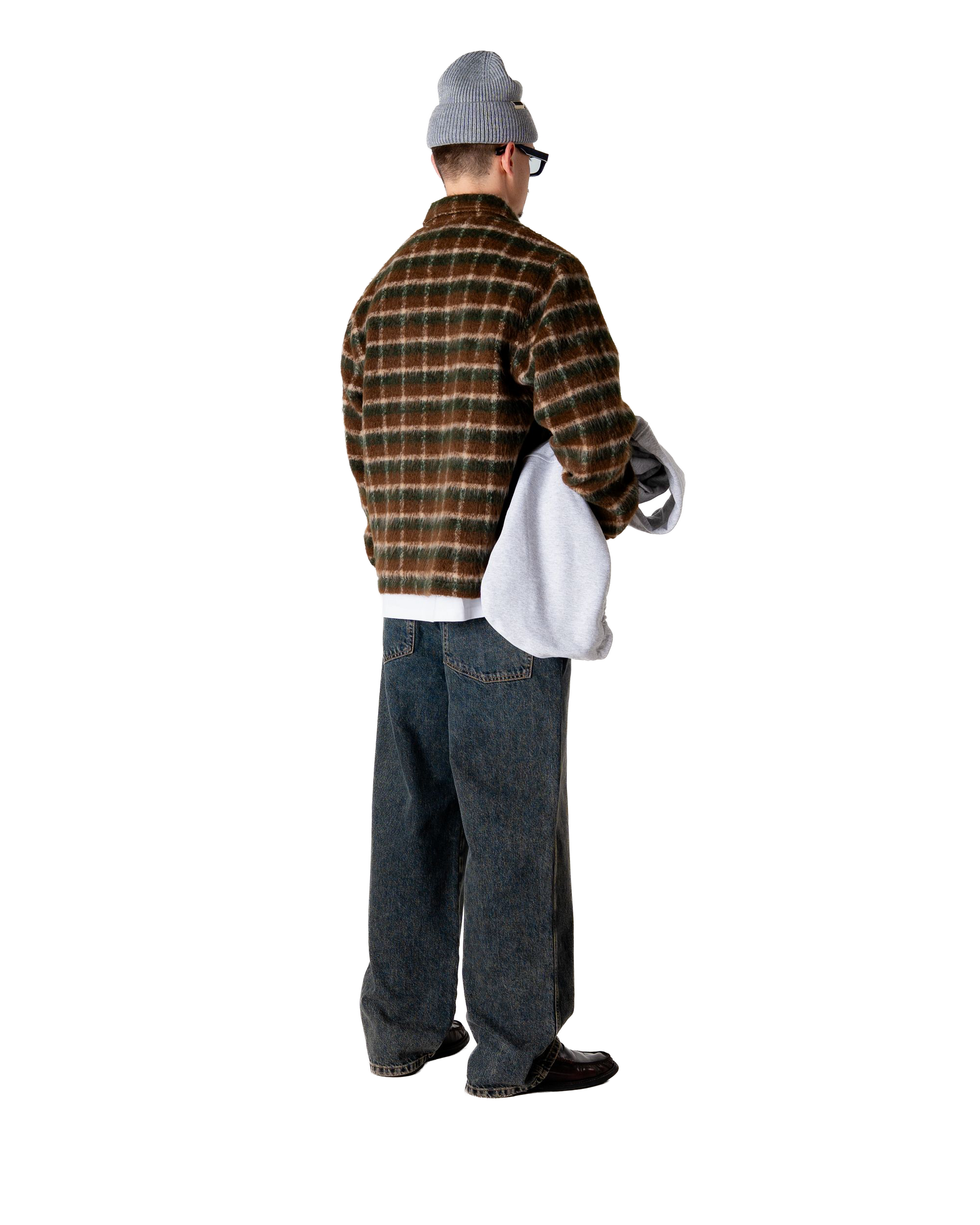 Woodbird WBYouth Fuzzy Jacket Jackets Dark Green