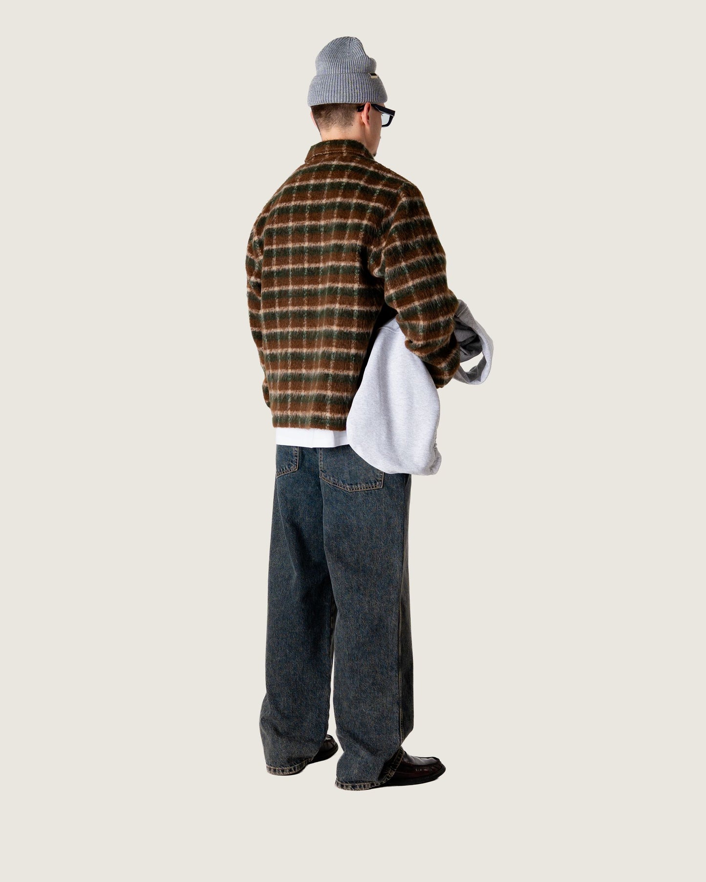 Woodbird WBYouth Fuzzy Jacket Jackets Dark Green