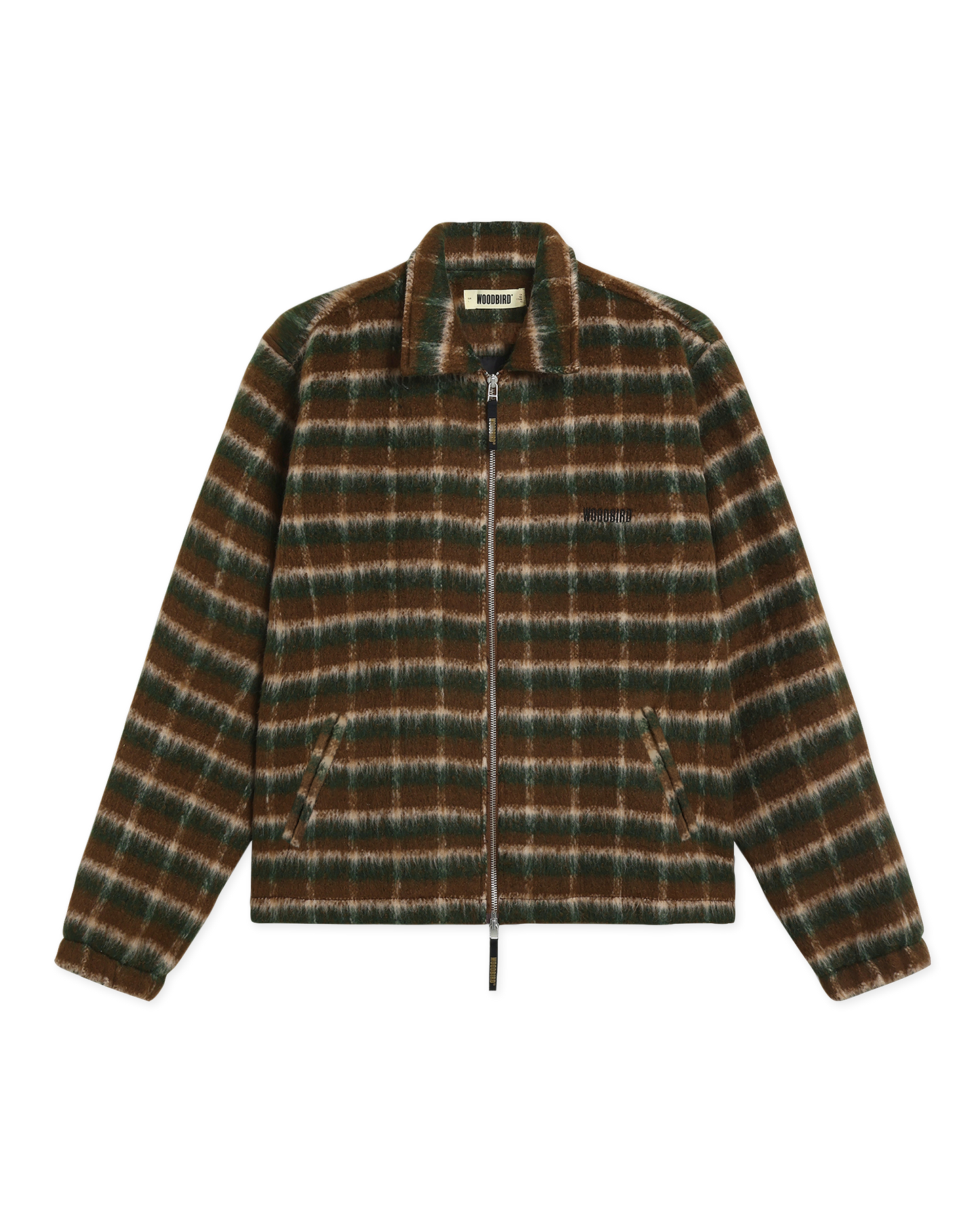 Woodbird WBYouth Fuzzy Jacket Jackets Dark Green