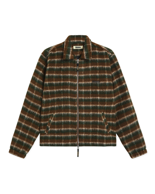 Woodbird WBYouth Fuzzy Jacket Jackets Dark Green