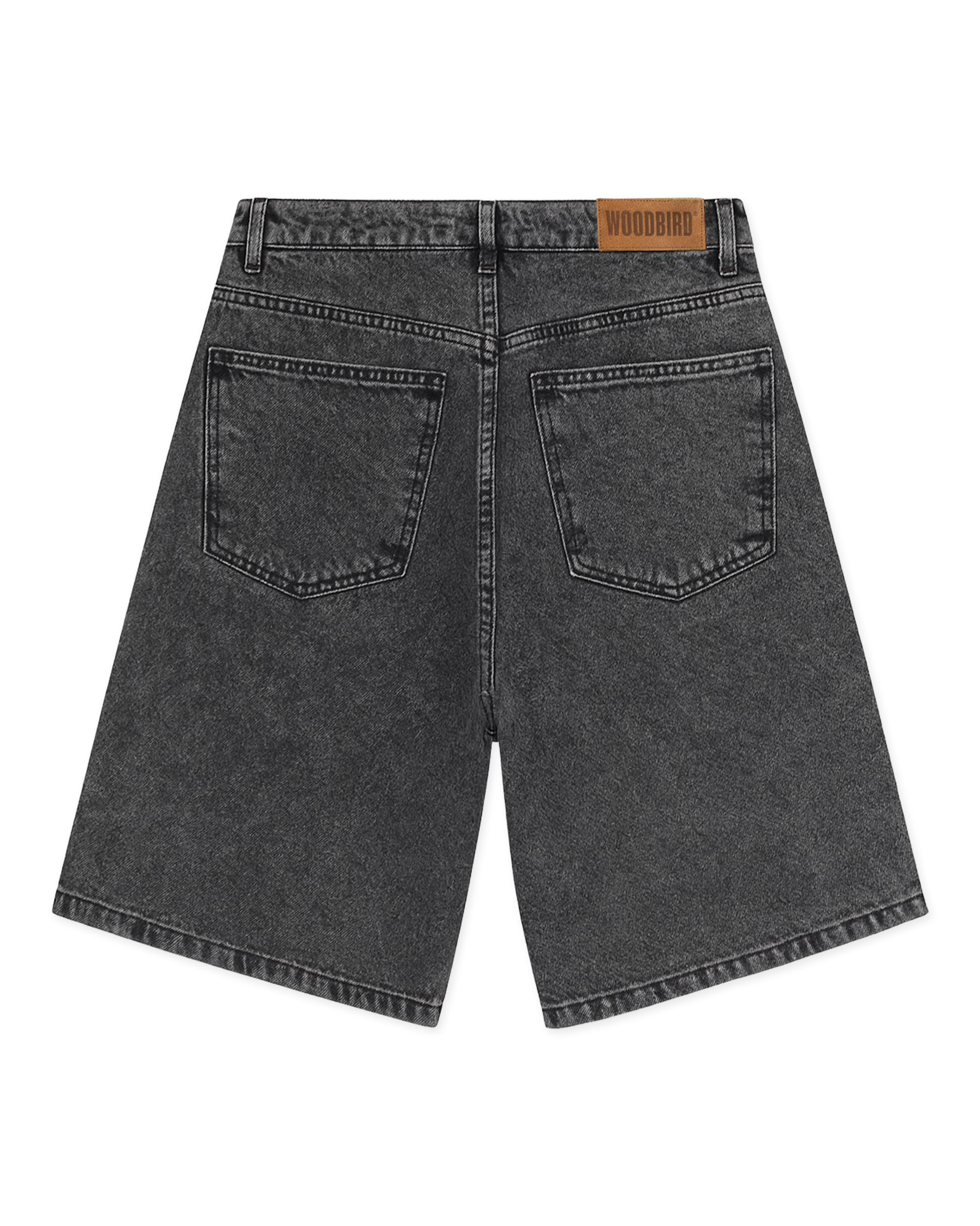 Woodbird WBYuto Thunblack Shorts Shorts Dark Grey