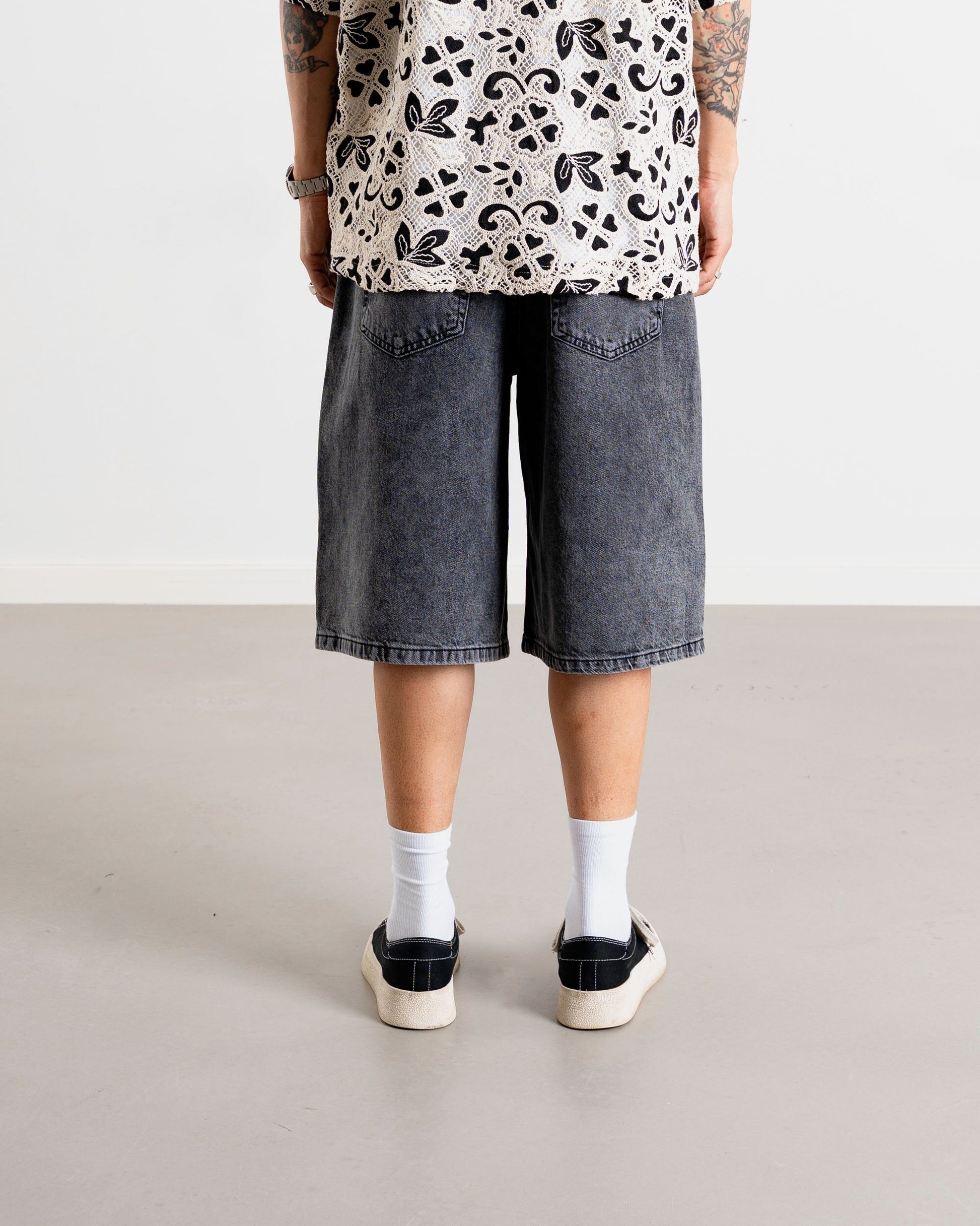 Woodbird WBYuto Thunblack Shorts Shorts Dark Grey