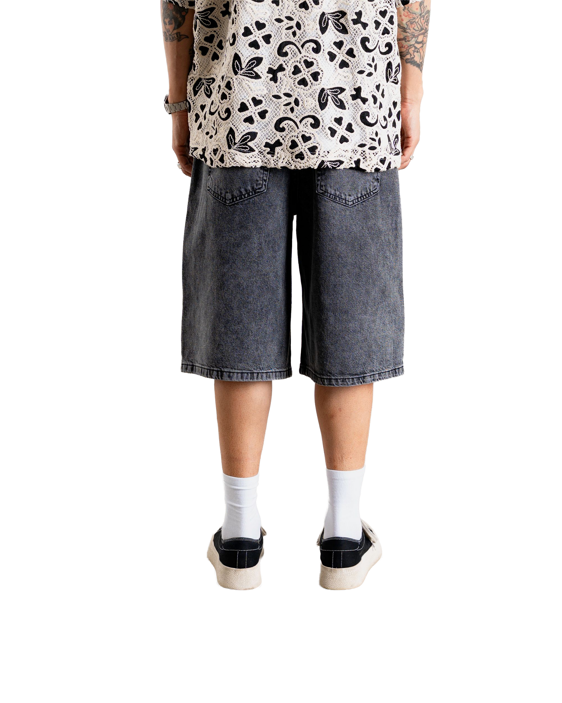 Woodbird WBYuto Thunblack Shorts Shorts Dark Grey