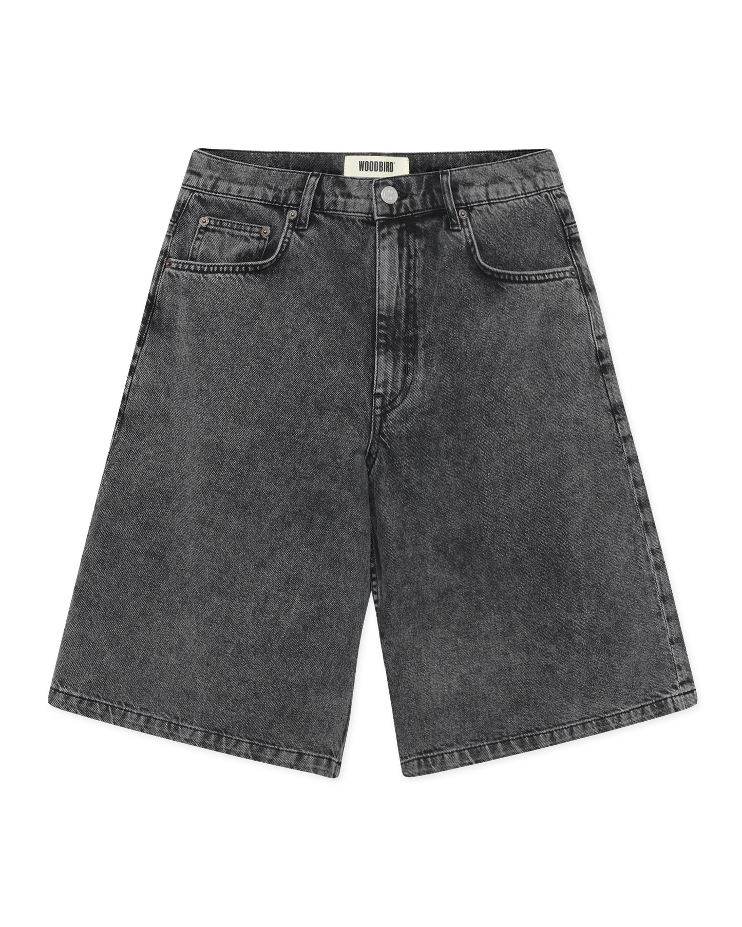 Woodbird WBYuto Thunblack Shorts Shorts Dark Grey