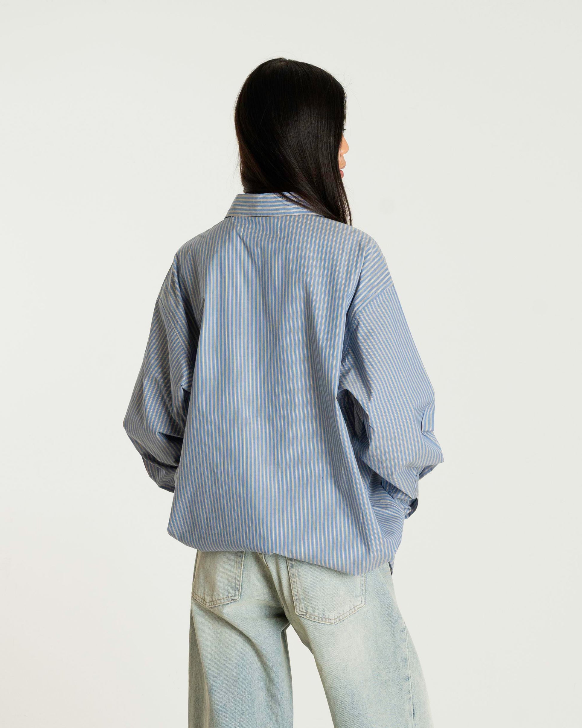 Woodbird Female WBZimo Stripped Shirt Shirts Sand