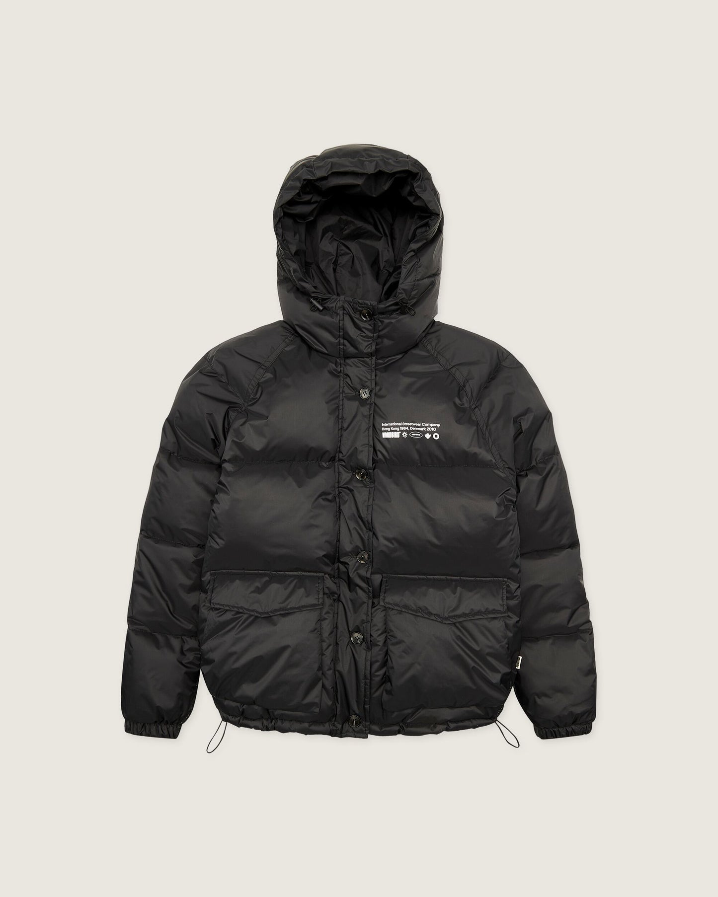 Woodbird Female WBZumo Bomber Jacket Outerwear Black