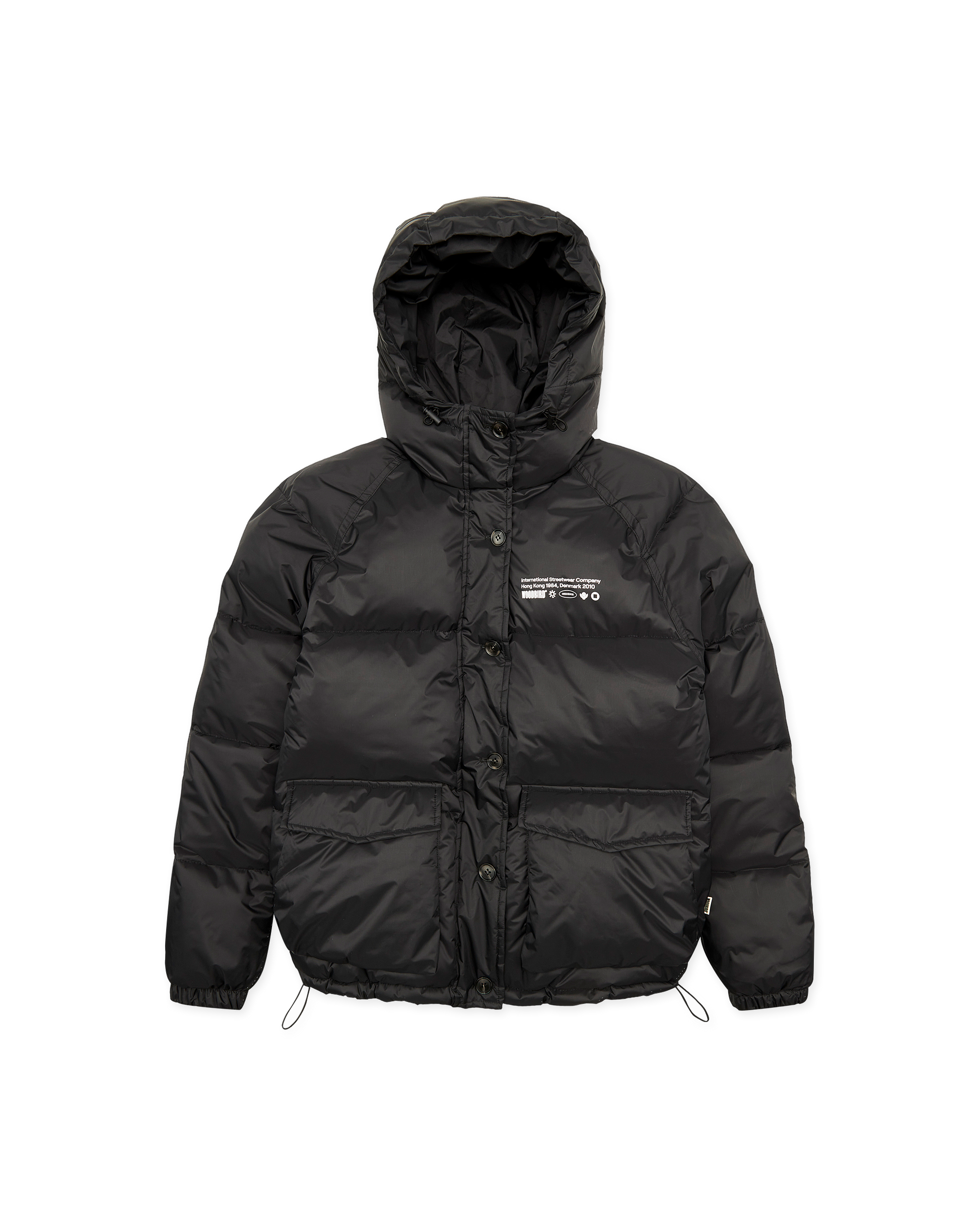 Woodbird Female WBZumo Bomber Jacket Outerwear Black