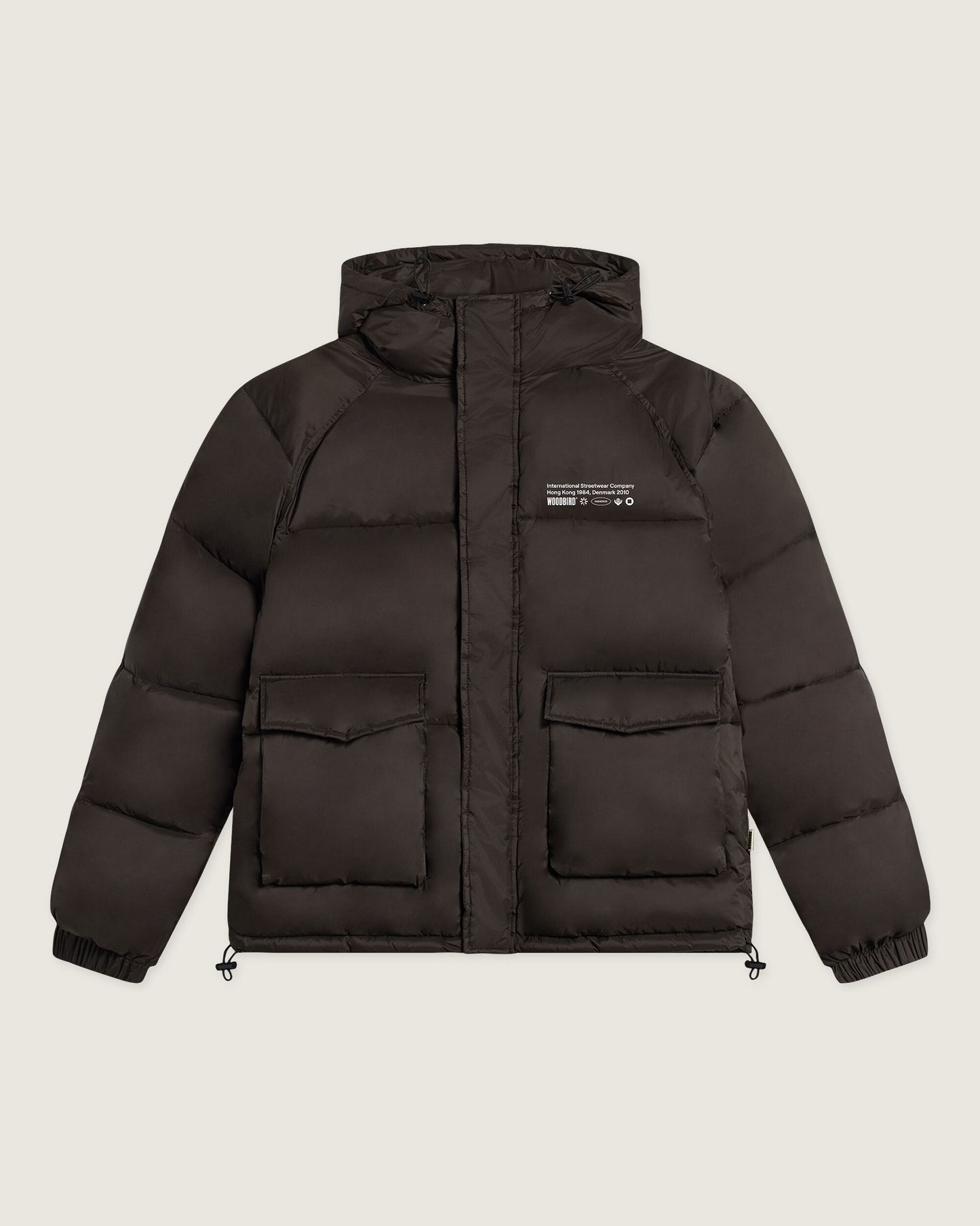 Woodbird WBZumo Bomber Jacket Outerwear Dark Brown