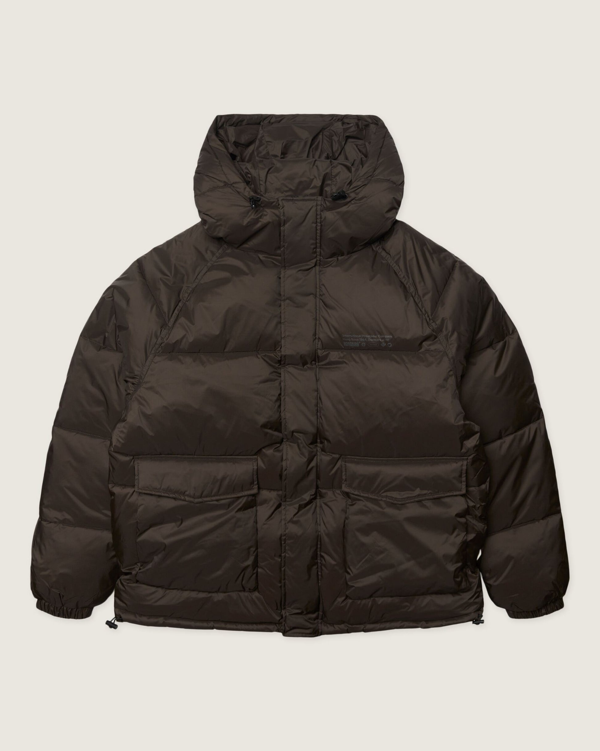 Woodbird WBZumo Bomber Jacket Outerwear Dark Brown