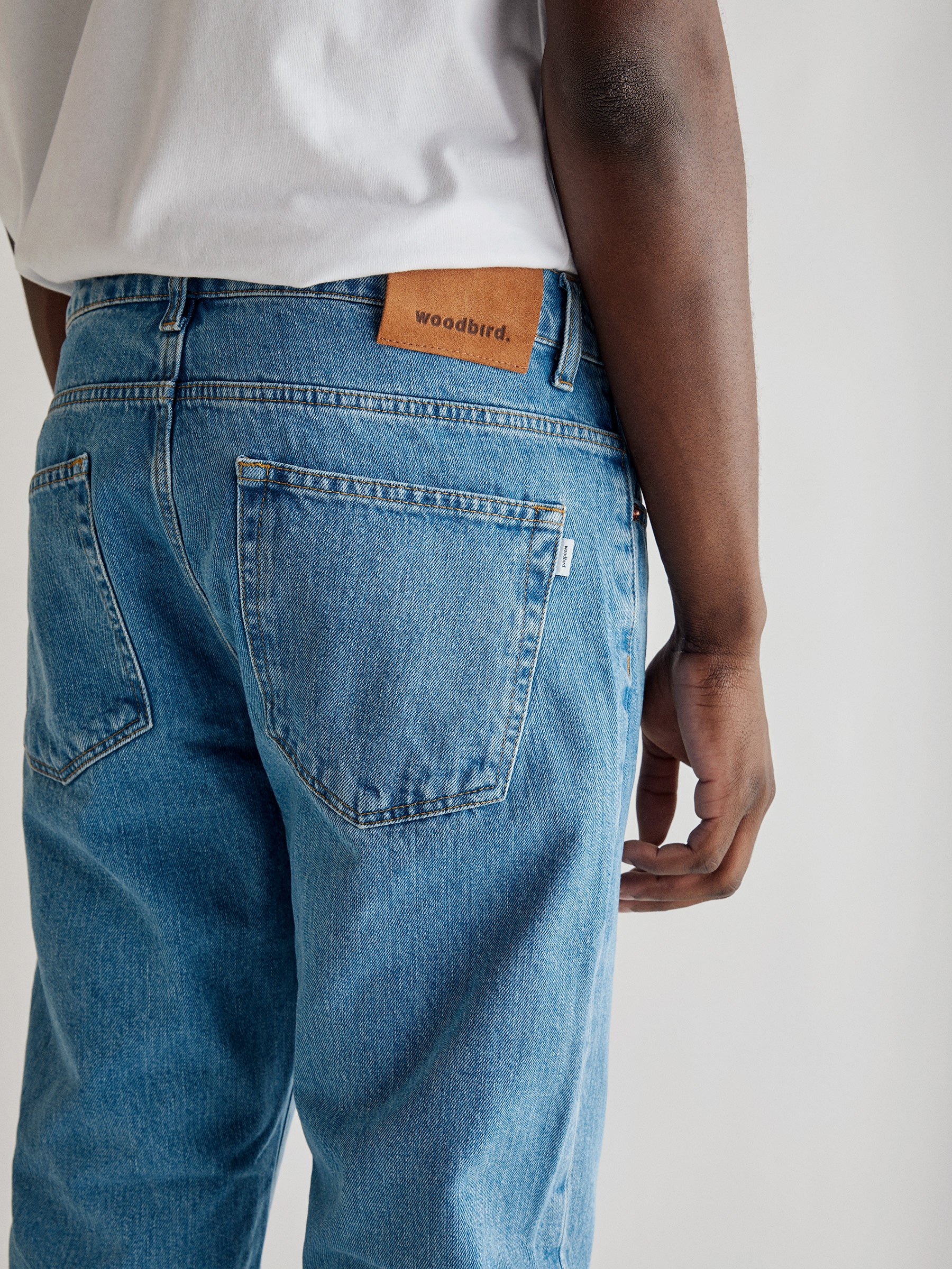 Woodbird Doc Stone Blue Jeans Jeans 90sBlue