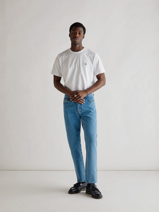 Woodbird Doc Stone Blue Jeans Jeans 90sBlue