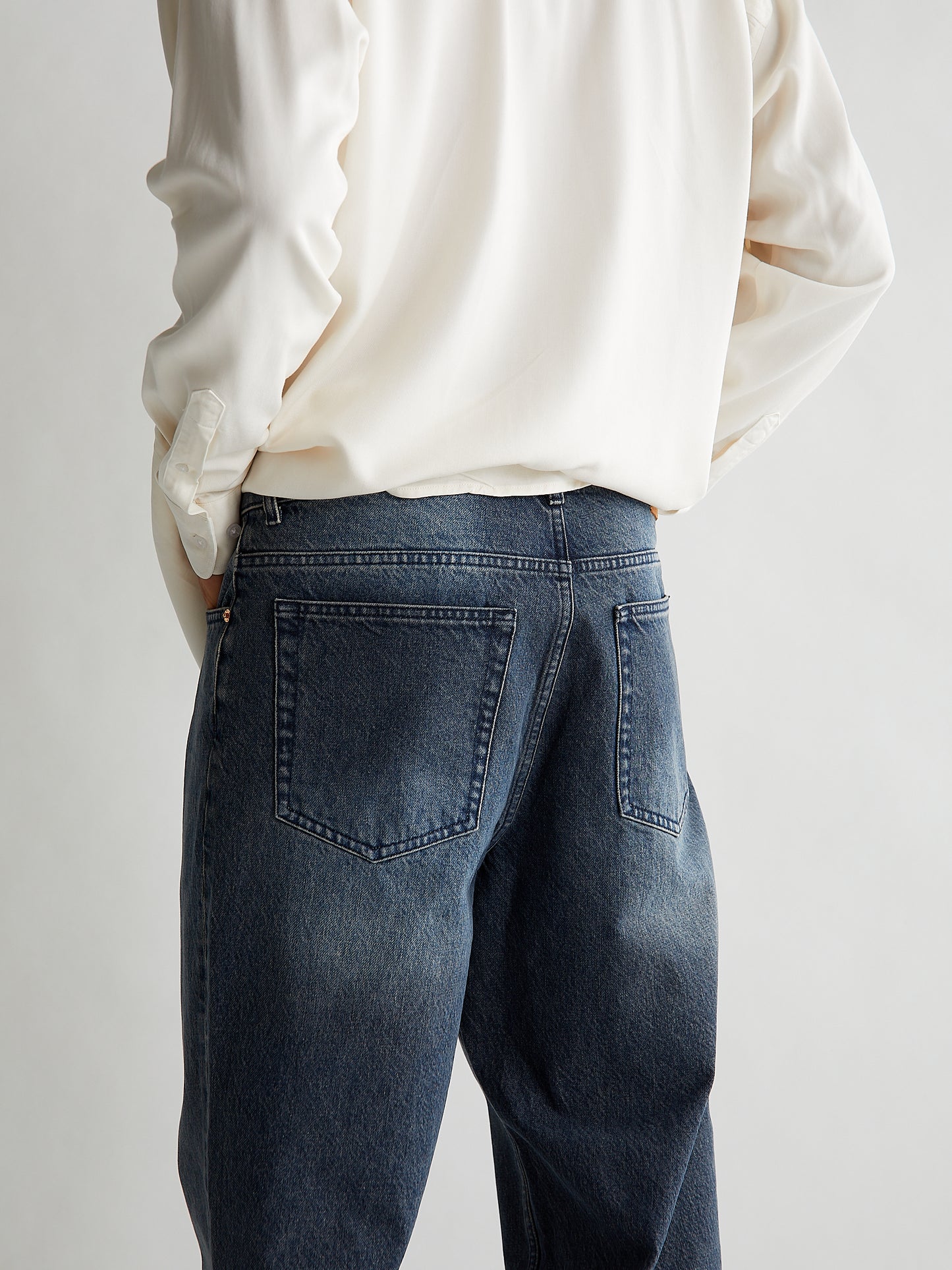 Woodbird Rami Reto Jeans Jeans Retro Blue